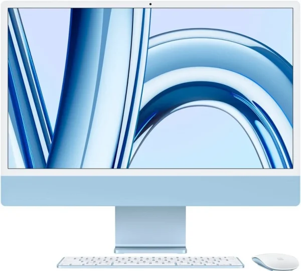 Apple iMac M3, 8GB RAM 256GB SSD, MacOS Sonoma 14, 24″ MQRQ3B/A