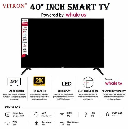 Vitron 40 Inch Smart TV